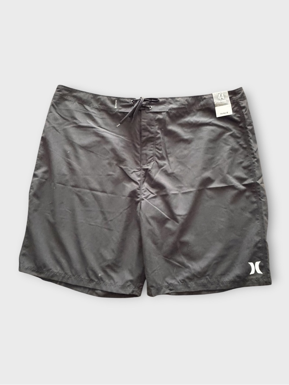 Hurley Black Men's Board Shorts with White Logo